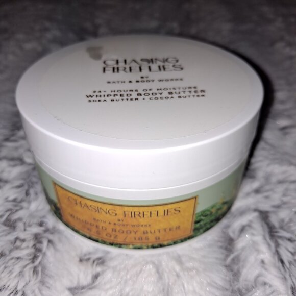 Bath And Body Works Chasing Fireflies Whipped Body Butter Discontinued RARE  New - Picture 2 of 7